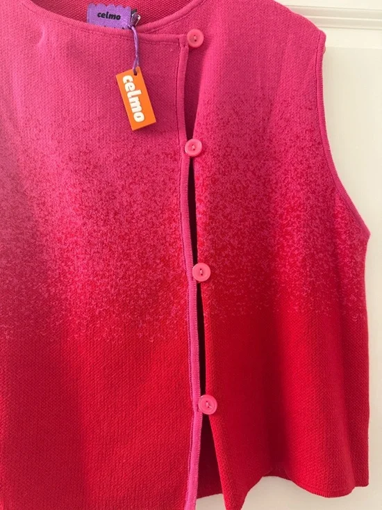 CELMO Pink & Red Knit Set - Picture 9 of 11